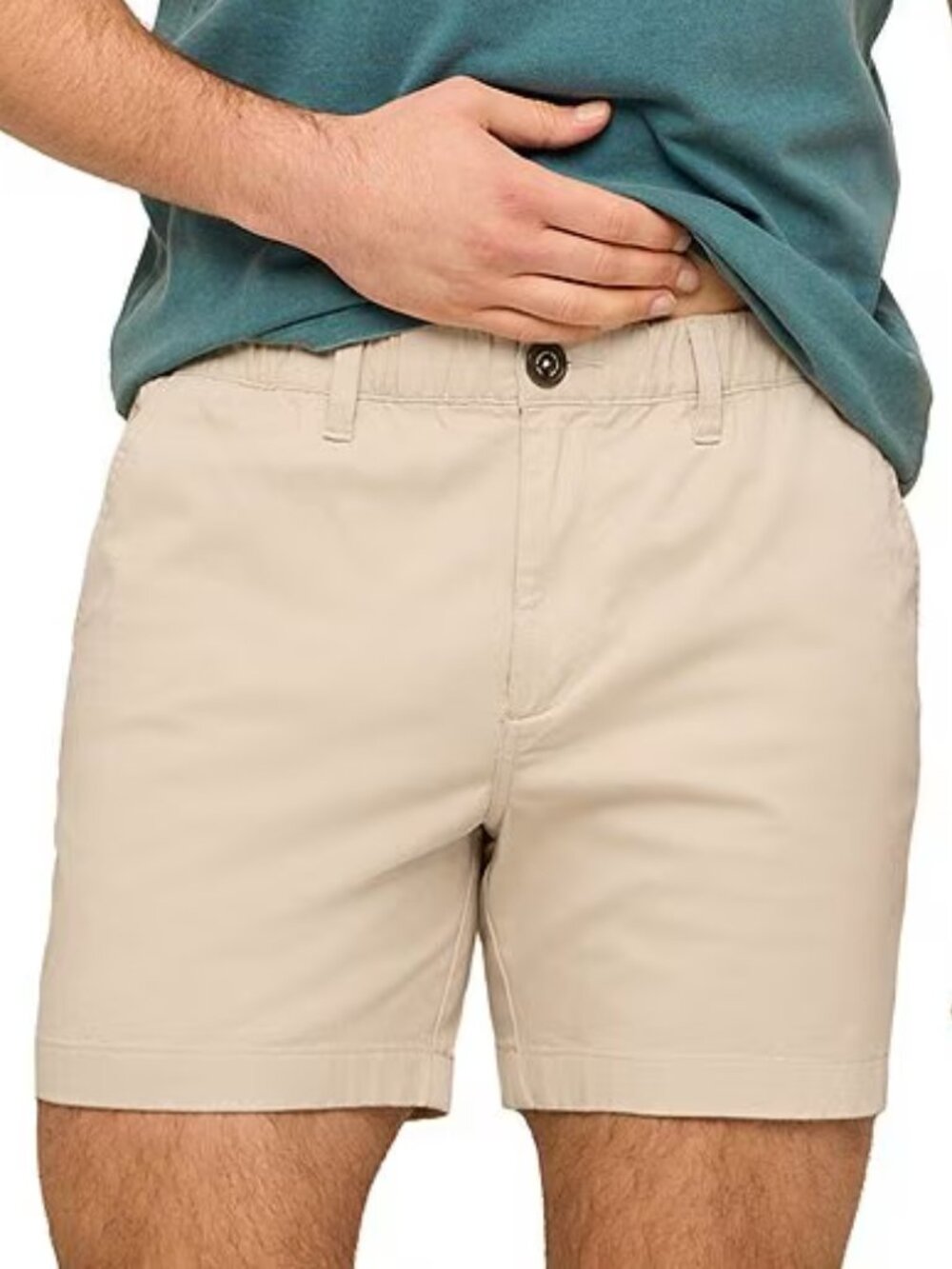 Men's Chubbies Khakinators 5.5" Regular Fit Shorts - Light Khaki - Small - NWT